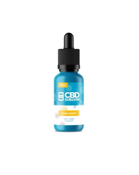 CBD Asylum 2000mg CBD Sub Ohm E-liquid 25ml (70VG/30PG)