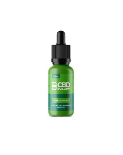 CBD Asylum 2000mg CBD Sub Ohm E-liquid 25ml (70VG/30PG)