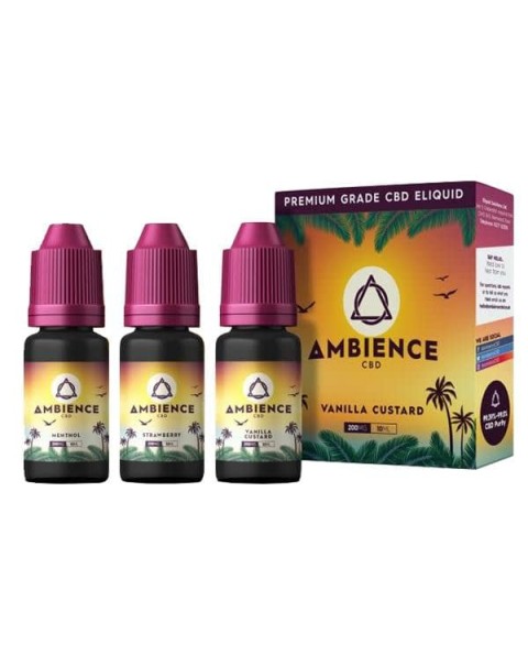 Ambience CBD Eliquids 500mg CBD 10ml