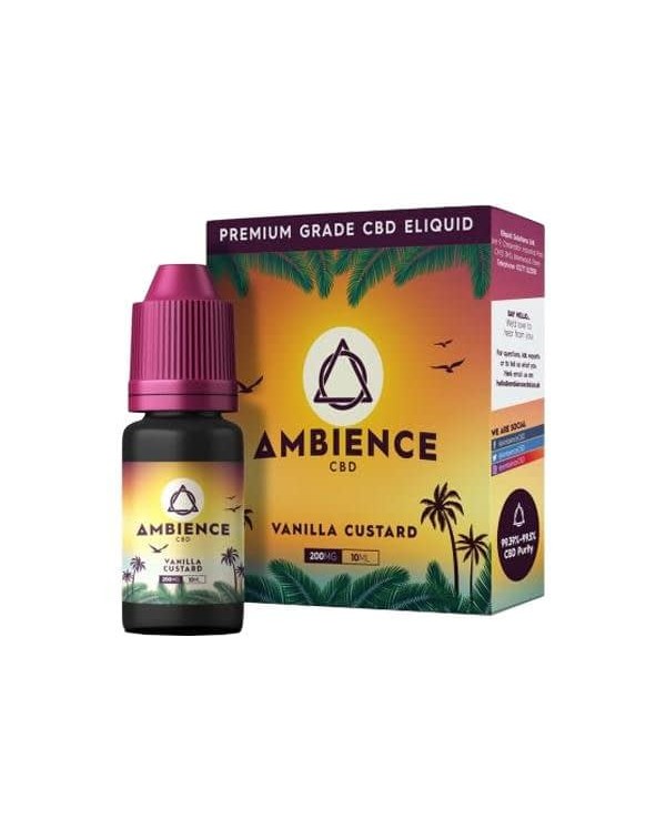 Ambience CBD Eliquids 100mg CBD 10ml