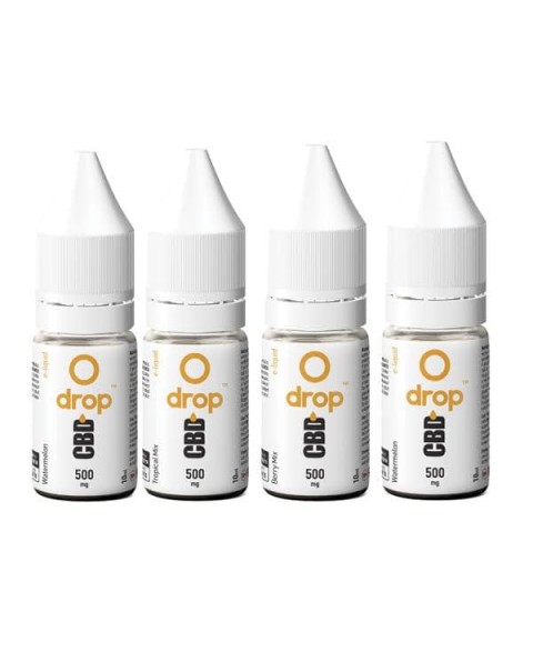 Drop CBD Flavoured E-Liquid 500mg 10ml