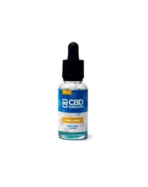 CBD Asylum 500mg CBD Sub Ohm E-liquid 25ml Shortfill (70VG/30PG)