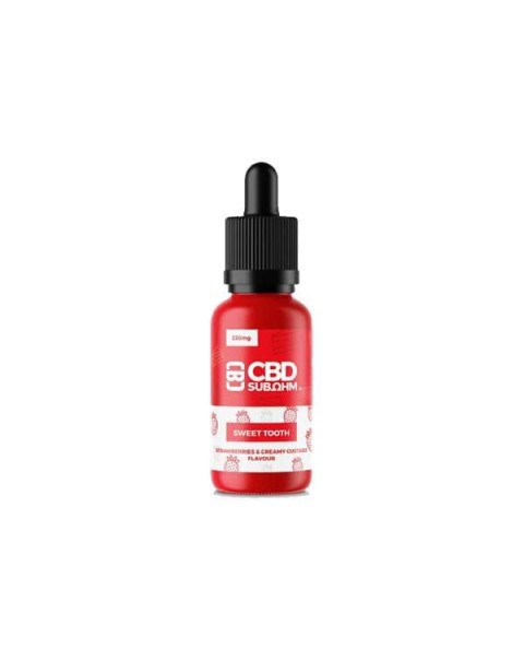 CBD Asylum 500mg CBD Sub Ohm E-liquid 25ml Shortfill (70VG/30PG)