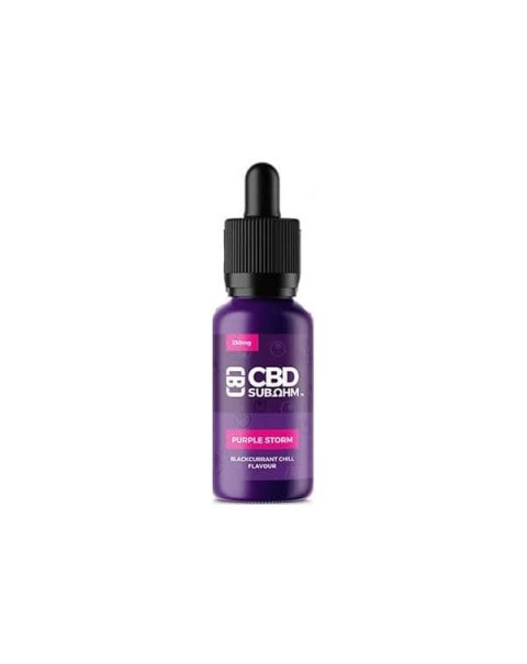 CBD Asylum 500mg CBD Sub Ohm E-liquid 25ml Shortfill (70VG/30PG)