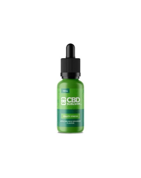 CBD Asylum 500mg CBD Sub Ohm E-liquid 25ml Shortfill (70VG/30PG)