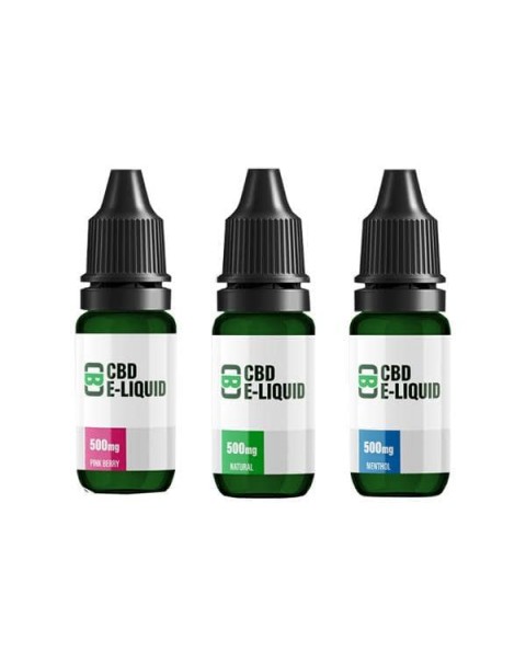 CBD Asylum 500mg CBD E-liquid 10ml (70VG/30PG)