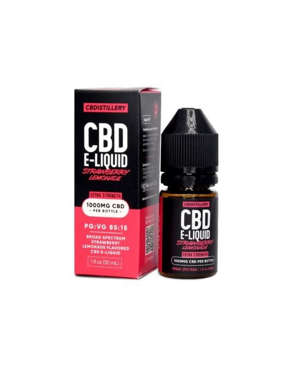 CBDistillery 1000mg CBD E-Liquid 30ml (85VG/15PG)