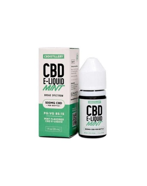 CBDistillery 500mg CBD E-Liquid 30ml (85VG/15PG)