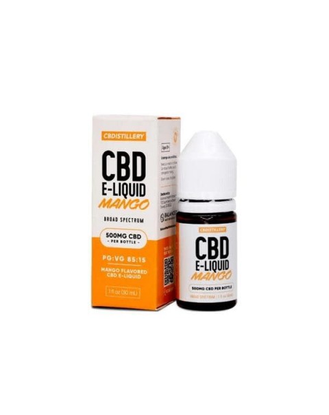 CBDistillery 500mg CBD E-Liquid 30ml (85VG/15PG)