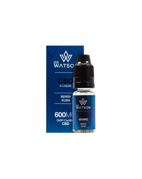 Dr Watson 600mg CBD Vaping Liquid 10ml