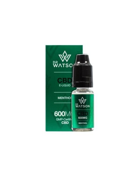 Dr Watson 600mg CBD Vaping Liquid 10ml