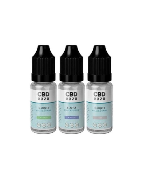 CBDeaze Broad Spectrum 750mg CBD 10ml E-Liquid (70VG/30PG)