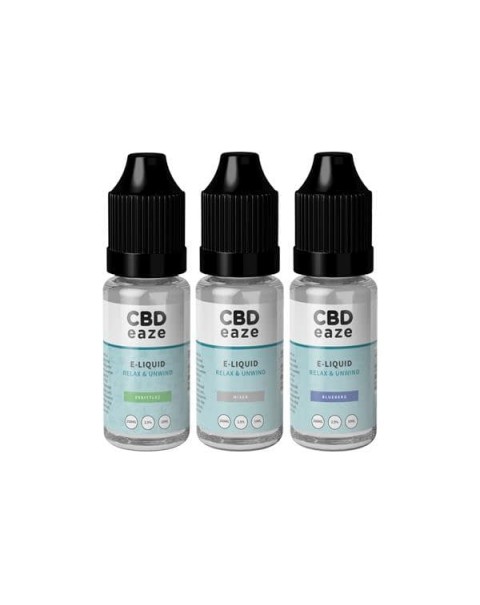 CBDeaze Broad Spectrum 250mg CBD 10ml E-Liquid (70VG/30PG)