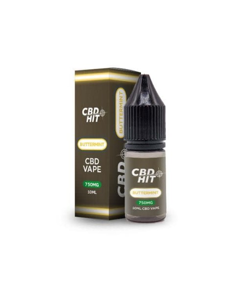 CBD Hit 750mg CBD Vaping Liquid 10ml (70PG/30VG)