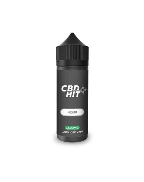 CBD Hit 1500mg CBD Vaping Liquid 100ml (70PG/30VG)