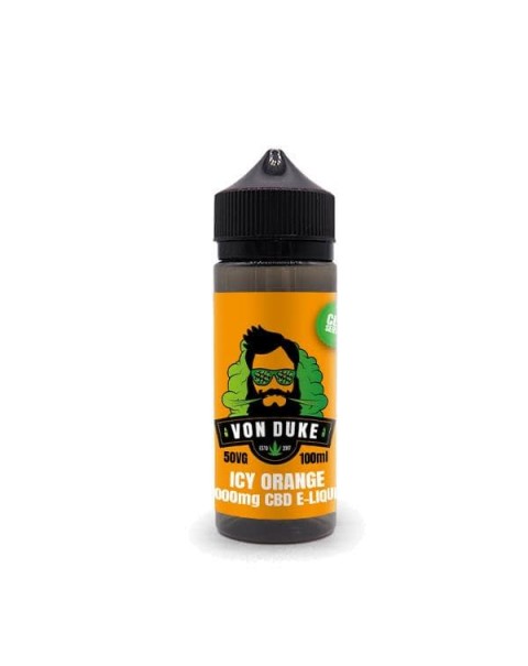 Von Duke 1000mg CBD Vaping Liquid 100ml (50PG/50VG)