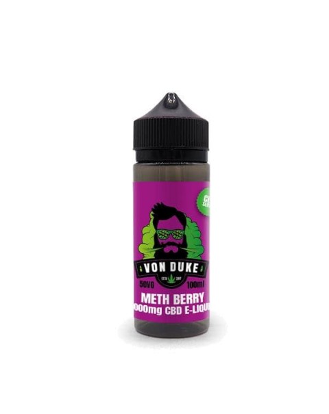 Von Duke 1000mg CBD Vaping Liquid 100ml (50PG/50VG)