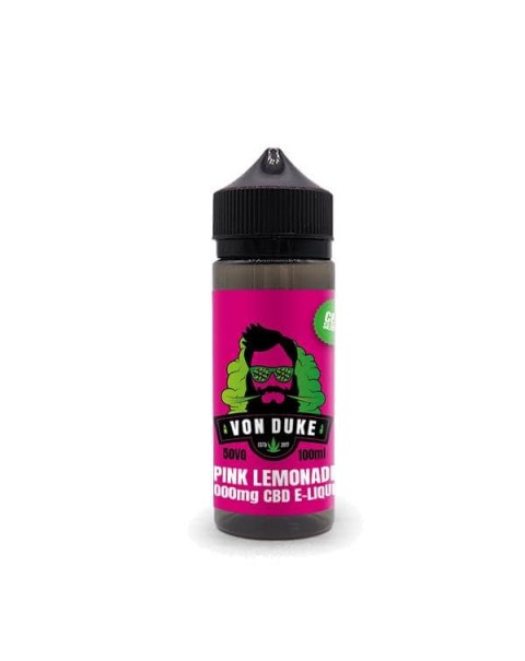 Von Duke 1000mg CBD Vaping Liquid 100ml (50PG/50VG)