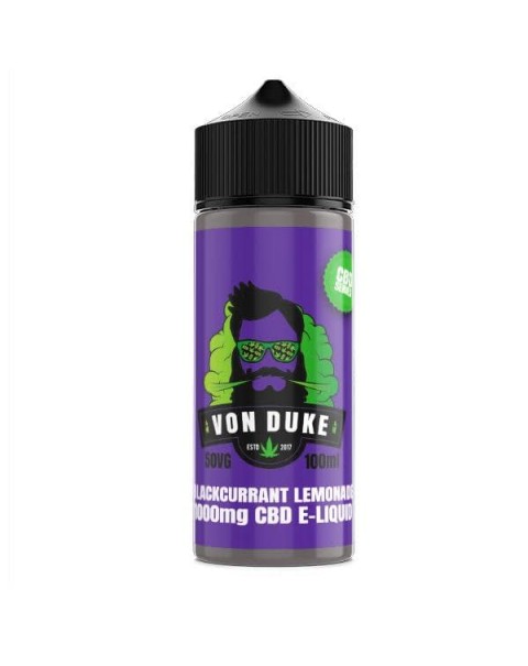 Von Duke 1000mg CBD Vaping Liquid 100ml (50PG/50VG)