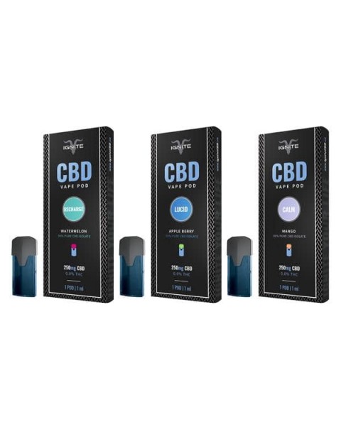 Ignite ONE 250mg CBD Vape Kit Pods