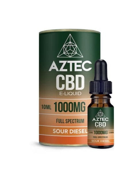 Full Spectrum Aztec CBD 1000mg Vaping E-Liquid