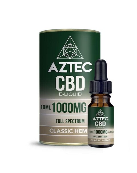 Full Spectrum Aztec CBD 1000mg Vaping E-Liquid