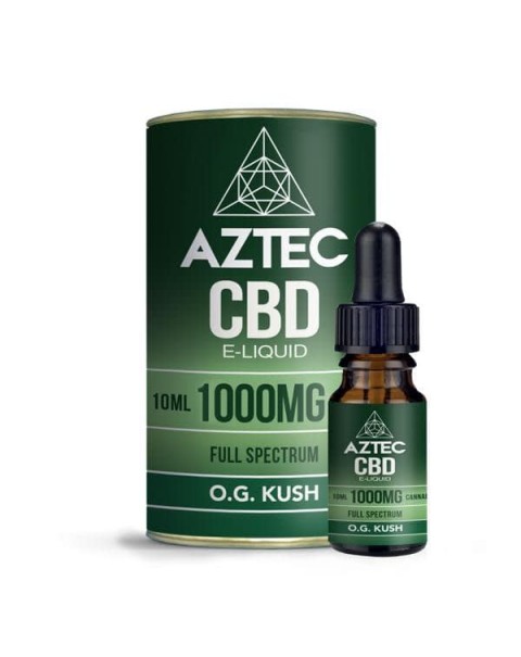 Full Spectrum Aztec CBD 1000mg Vaping E-Liquid