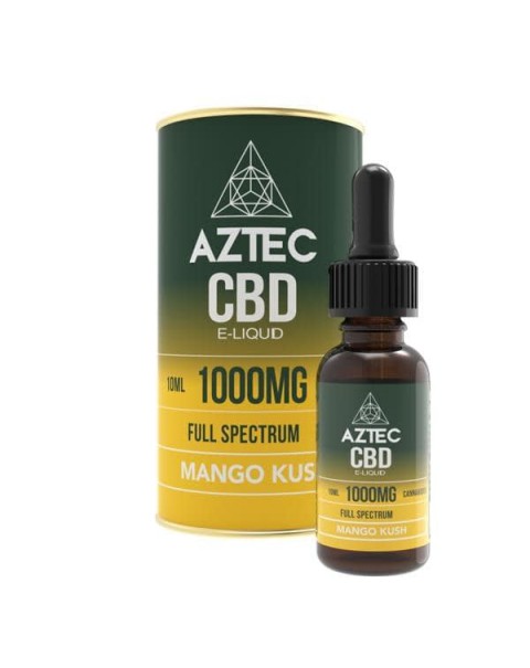 Full Spectrum Aztec CBD 1000mg Vaping E-Liquid