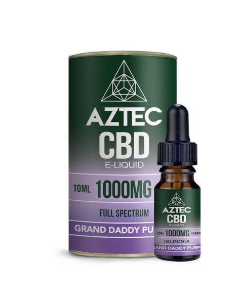 Full Spectrum Aztec CBD 1000mg Vaping E-Liquid