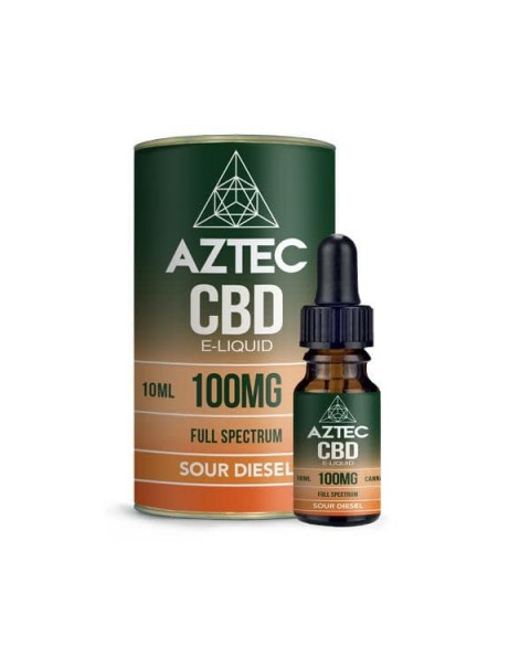 Aztec CBD 100mg CBD Vaping Liquid 10ml (50PG/50VG)