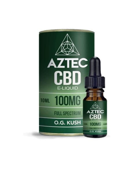 Aztec CBD 100mg CBD Vaping Liquid 10ml (50PG/50VG)