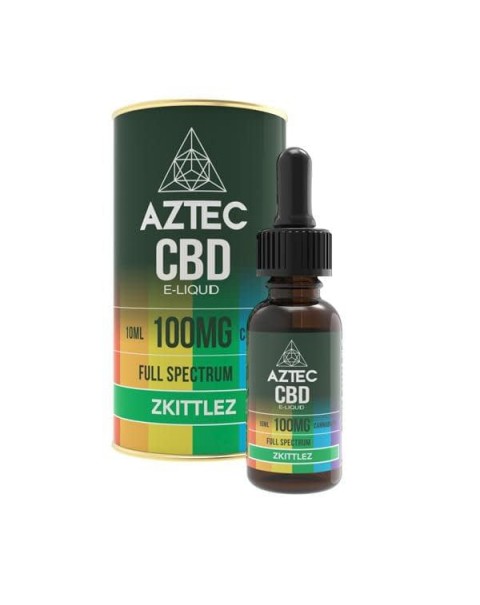 Aztec CBD 100mg CBD Vaping Liquid 10ml (50PG/50VG)