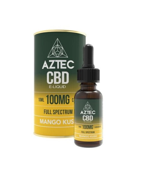 Aztec CBD 100mg CBD Vaping Liquid 10ml (50PG/50VG)