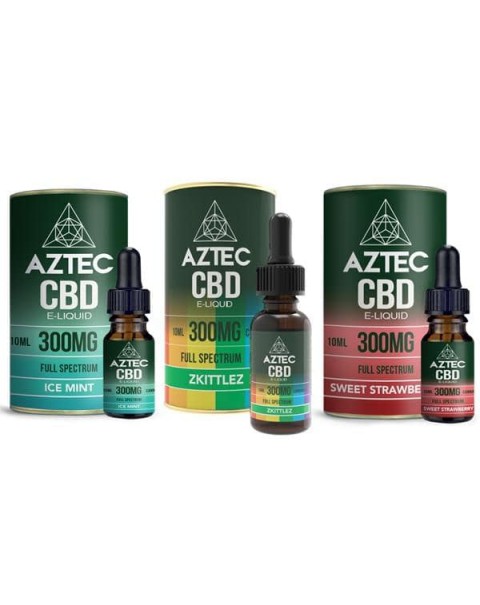 Aztec Full Spectrum CBD E-Liquid 300mg