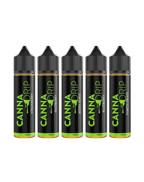 Canna Drip 1000mg CBD Fruits 50ml Shorfill 0mg (50VG/50PG)