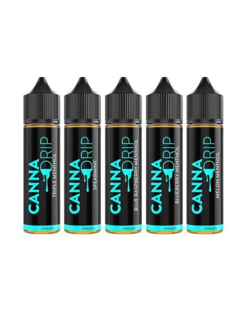 Canna Drip 1000mg CBD Chilled 50ml Shorfill 0mg (50VG/50PG)