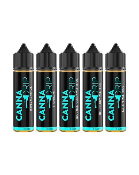 Canna Drip 1000mg CBD Chilled 50ml Shorfill 0mg (50VG/50PG)