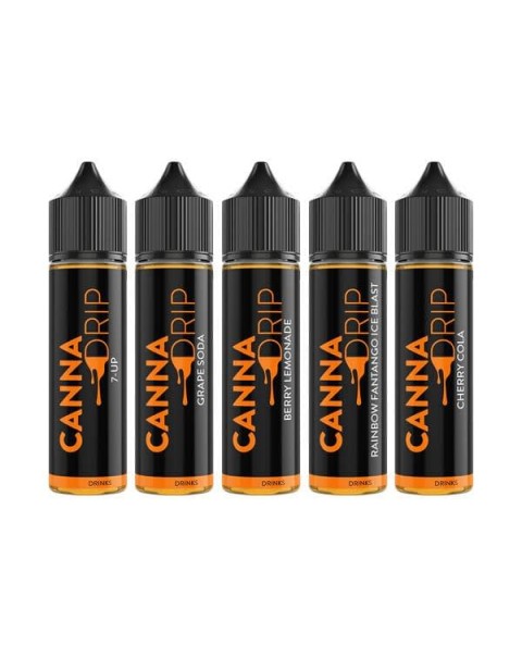 Canna Drip 1000mg CBD Drinks 50ml Shorfill 0mg (50VG/50PG)