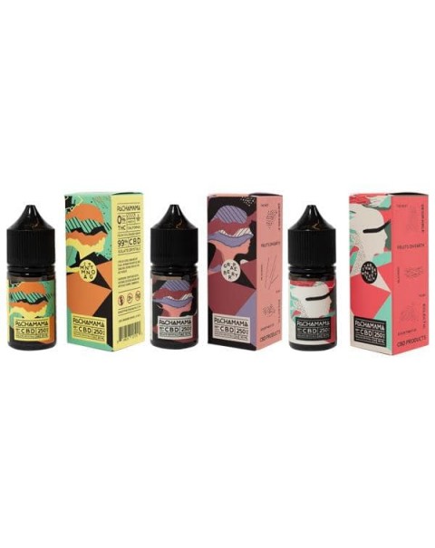 Pachamama 250mg CBD Vaping Liquid 30ml (70PG/30VG)