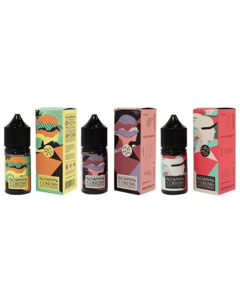 Pachamama 500mg CBD Vaping Liquid 30ml (70PG/30VG)