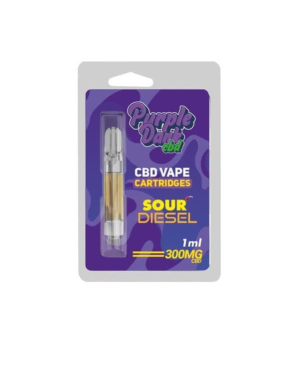 Purple Dabz CBD Vape Cartridges 300 & 600 MG &...