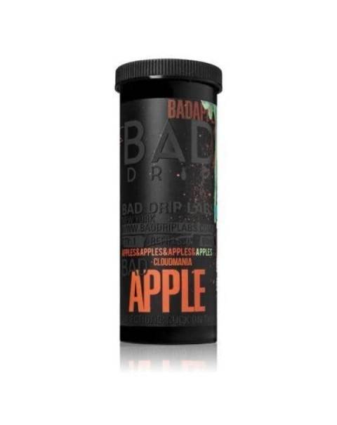 NEW Bad Apple by Bad Drip 0mg 50ml Shortfill (80VG-20PG)