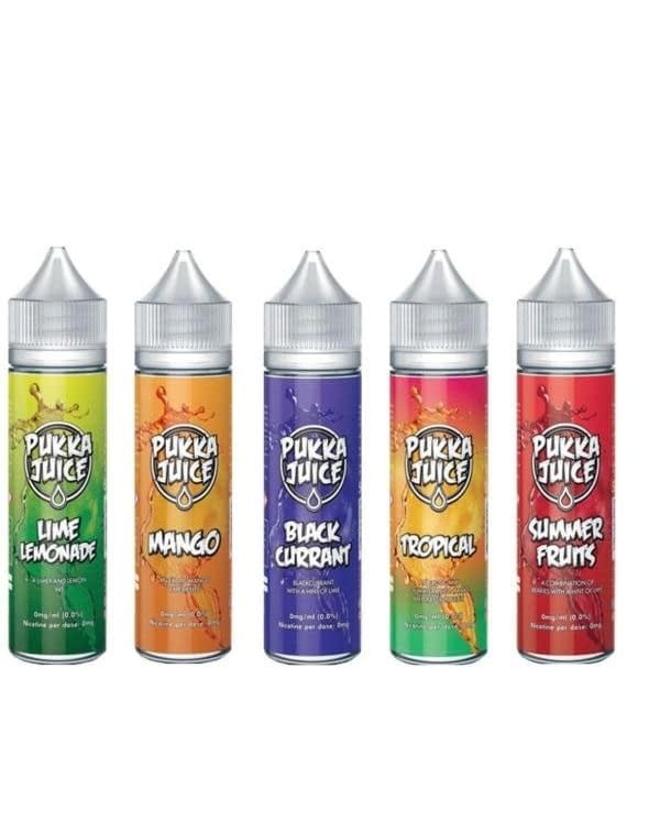 Pukka Juice 0MG 50ML Shortfill (70VG/30PG)