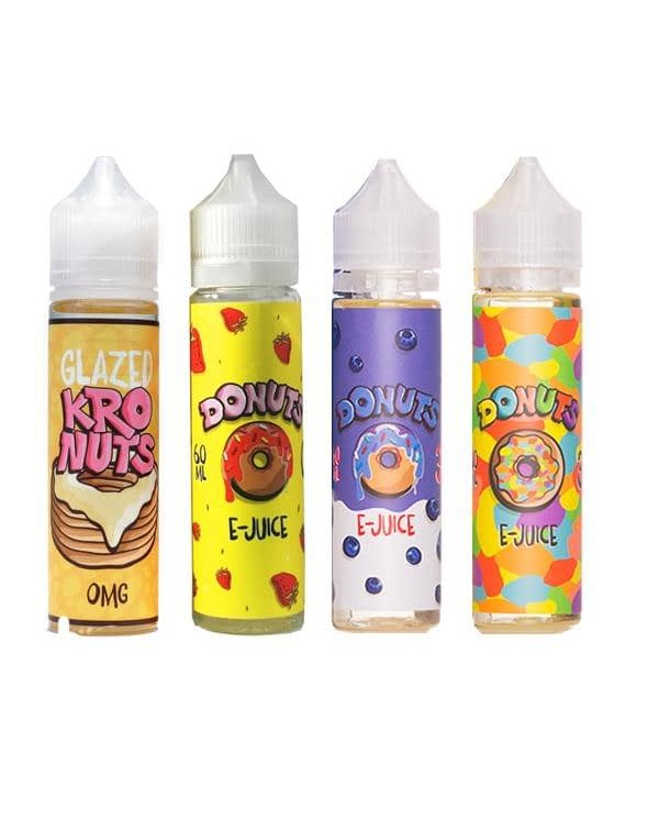 Donuts By Marina Vapes 0mg 60ml Shortfill