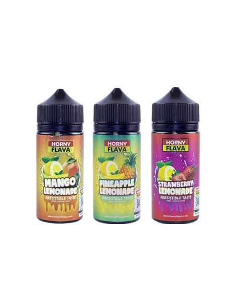 Horny Flava Lemonade Series 0mg 100ml Shortfill (60VG/40PG)