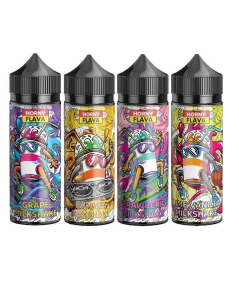 Horny Flava Milkshake Series 100ml Shortfill (70VG/30PG)