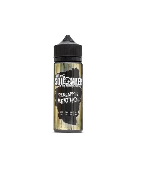 Willy Squonker and the Menthol Factory 0mg 100ml Shortfill (70VG/30PG)