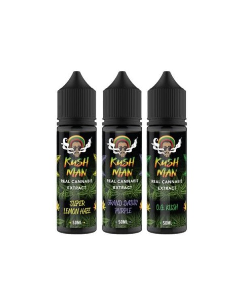 Terpenes Kushman 50ml Shortfill E-Liquid (50PG/50VG)