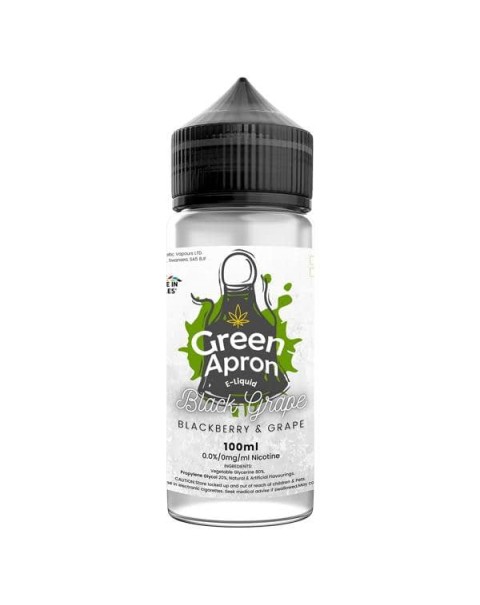 Green Apron 100ml Shortfill 0mg (80VG/20PG)