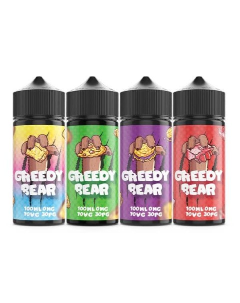 Greedy Bear 100ml Shortfill 0mg (70VG/30PG)